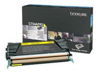 LEXMARK Cartridge Yellow 6K C734