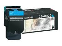 LEXMARK cartridge cyan C544 4000 pages