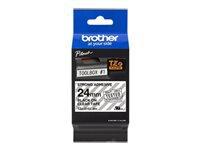 BROTHER TZES151 black/clear 24mm