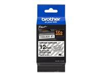 BROTHER TZES131 Black/Clear 12mm 8m