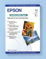 EPSON PAPIR A3, 50L ARCHIVAL MATTE 189g/m2