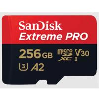 SANDISK Extreme PRO microSDXC 256GB UHS-I 4K UHD SDSQXCD-256G-GN6MA spominska kartica