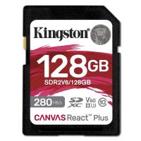 KINGSTON Canvas React Plus V60 SD 128GB Class 10 UHS-II U3 V60 SDR2V6/128GB spominska kartica