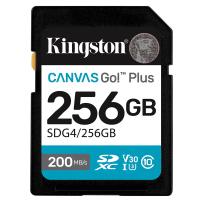 KINGSTON Canvas Go! Plus SD 256GB Class 10 UHS-I U3 V30 SDG4/256GB spominska kartica