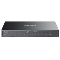 TP-LINK Omada ES210GP 10-port 8x Gigabit 8x PoE+ RJ45 1x Gigabit SFP 1x Gigabit SFP/RJ45 Combo managed mrežno stikalo switch