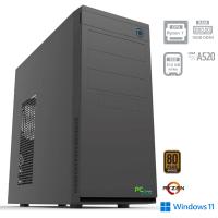 PCPLUS Magic R7-4750G 16GB 512GB Windows 11 Home + darilo: 1 leto Microsoft 365 Personal namizni računalnik