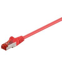 GOOBAY S/FTP CAT 6 patch 3m rdeč mrežni povezovalni kabel