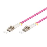 GOOBAY FTTH OM4 LAN LC-UPC 2m roza patch optični kabel