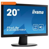IIYAMA ProLite E2083HSD-B1 49,4cm (19,5'') FHD TN VGA/DVI zvočniki LED LCD monitor