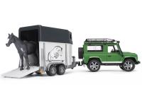 BRUDER 02592 JEEP LAND R.PRIKOLICA KONJ 61CM