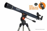 Celestron Teleskop AstroMaster 70 AZ + nastavek za telefon in filter za luno