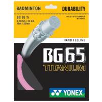 Yonex Strune BG-65 TITANIUM set, pink