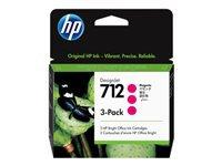 HP 712 3-Pack 29-ml Magenta Ink Cartridg