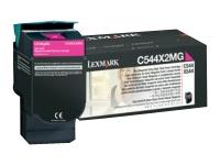 LEXMARK cartridge magenta C544 4000 page