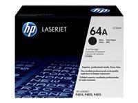 HP 64A Black LaserJet toner cartridge