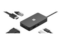 MS USB-C Travel Hub BG/YX/LT/SL Black