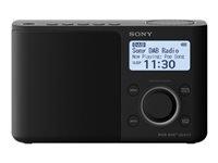 SONY XDRS61DB portable DAB Radio Black