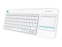 LOGI K400 Plus Touch Keyboard white (US)