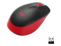 LOGI M190 Full-size wireless mouse Red