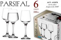  Kelihi za vodo ACF Parsifal / set 6 / 330ml / steklo