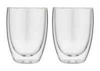 Forever Set kozarec za cappuccino z dvojnim steklom 200ml / 2 kos / steklo