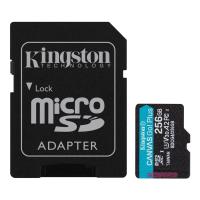 Kingston SPOMINSKA KARTICA MICRO 256GB CANVAS GO PLUS