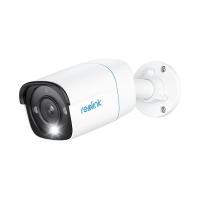 Reolink P330 IP kamera, 8MP 4K Ultra HD, POE, AI zaznavanje, barvni Night Vision, aplikacija, dvosmerna komunikacija, pametni alarm, IP67 vodoodpornost, bela