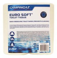 Campingaz Wc Papir, Euro Soft 4 Pack, Bela, Toaletni papir za kemična stranišča,