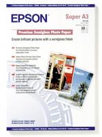 EPSON PAPIR A3+, 20L PREMIUM SEMIGLOSS, 251g/m2