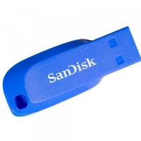 SanDisk USB DISK 32GB CRUZER BLADE MODRA, 2.0, moder, brez pokrovčka