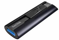 SanDisk USB DISK 128GB EXTREME PRO, 3.2, črn, drsni priključek, strojna enkripcija