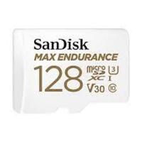 SanDisk SDXC micro 128GB MAX ENDURANCE, 100/40MB/s, C10, U3, V30, adapter