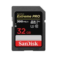 SanDisk SDHC 32GB EXTREME PRO, 300/260MB/s, UHS-II Speed Class 3 (U3)