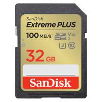 SanDisk SDHC . 32GB EXTREME PLUS, 100/60MB/s, UHS-I, C10, U3, V30