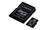 Kingston SDXC MICRO 128GB CANVAS SELECT Plus, 100MB/s, C10 UHS-I, adapter
