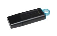 Kingston USB disk 64GB DT Exodia, 3.2 Gen1, črn, s pokrovčkom