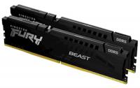 Kingston RAM DDR5 32GB 6000 FURY Beast Black, kit 2x16GB, CL40, DIMM