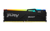 Kingston RAM DDR5 16GB 5600 FURY Beast RGB, CL40, DIMM