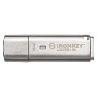 Kingston USB DISK Ironkey 16GB Locker+ 50, 3.2 Gen1, 256bit enkripcija, kovinski,s pokrovčkom