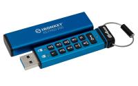 Kingston USB disk Ironkey 64GB Keypad 200, 3.2 Gen1, FIPS 140-3Lvl 3, AES-256 strojna zaščita