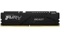 Kingston RAM DDR5 16GB 6000 FURY Beast Black, CL36, DIMM