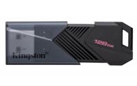 Kingston USB disk 128GB DT Exodia Onyx, 3.2 Gen1, črn, drsni priključek