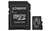Kingston SDXC MICRO 256GB CANVAS SELECT Plus, 150MB/s, C10, UHS-I, U1, V10