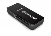 Transcend Čitalec kartic RDF5 črn, USB A 3.1 --> SD, microSD