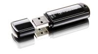 Transcend USB DISK 128GB JF 700, 3.1, črn, s pokrovčkom