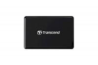 Transcend Čitalec kartic RDF9 črn, USB A 3.1 --> SD, microSD, CompactFlash (UHS-II)
