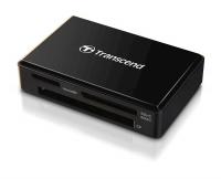 Transcend Čitalec kartic RDF8 črn, USB A 3.1 --> SD, microSD, CompactFlash