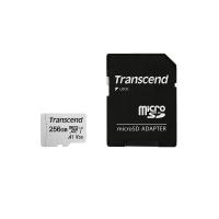 Transcend SDXC MICRO 256GB 300S, 95/45MB/s, C10, UHS-I Speed Class 3 (U3), adapter