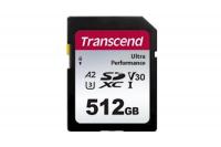 Transcend SDXC 64GB 340S, 160/50 MB/s, U3, V30, A1