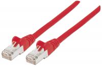 Intellinet Mrežni kabel 0,5 m Cat6A, CU, Rdeč